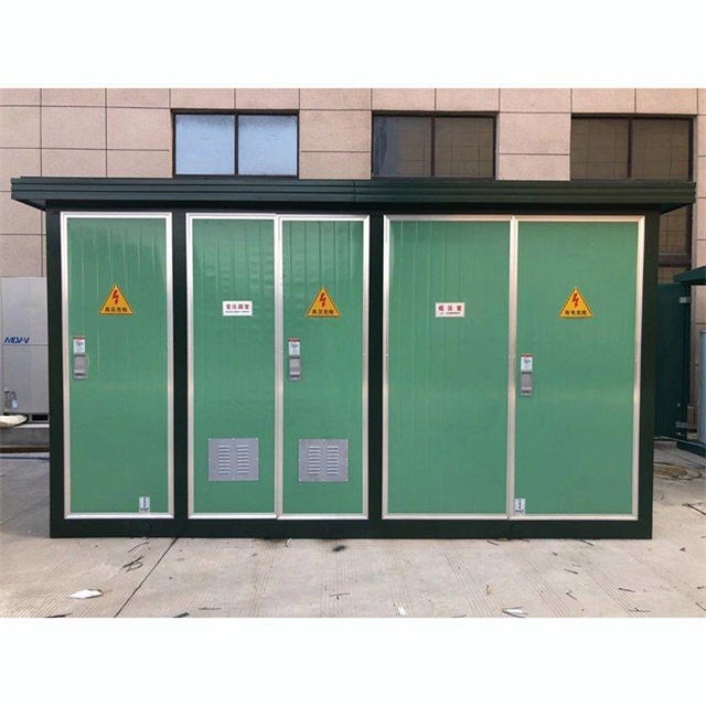 黑河1600KVA欧式箱式变压器